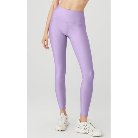 ALO Yoga Pants - Alo 7/8 High- Waist Airlift Legging in Violet Skies- XS
